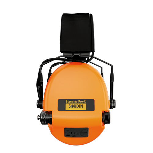 Sordin - Supreme PRO-X SLIM elektroniske høreværn orange
