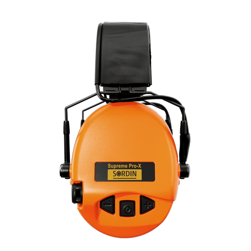 Sordin - Supreme PRO-X SLIM elektroniske høreværn orange